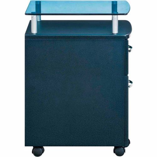 Wholesale ๐ Techni Mobili Rolling Glass Top File Cabinet, 14"W x 18"D x 24"H, Graphite ๐ - Image 4