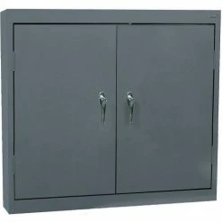 Coupon 🔔 Sandusky Solid Door Wall Cabinet WA22361230-02 - 36"W x 12"D x 30"H Charcoal 😀