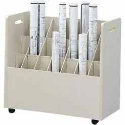 Deals ✨ Safco Mobile Roll File - 21 Compartment 👍