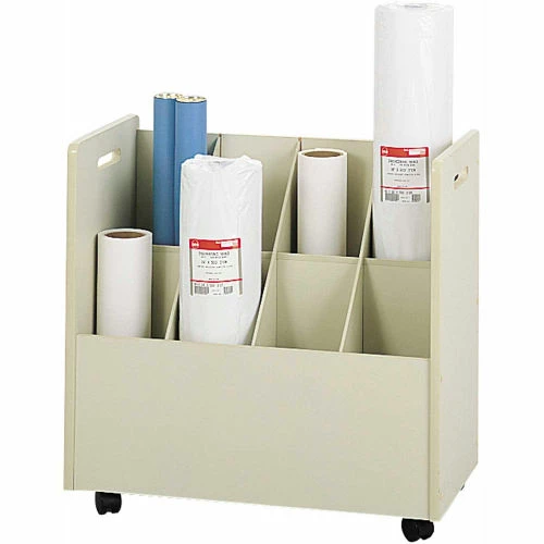 Cheap ๐ Safco Mobile Roll File - 8 Compartment ๐