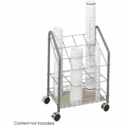 Promo ✔️ Safco Tubular Steel Wire Roll File - 12 Compartment ✨