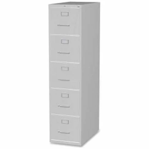 New ๐ฅฐ Lorell Commercial Grade 5-Drawer Letter Vertical File, LLR48499, 15"W x 26-1/2"D x 61"H, Light Gray ๐