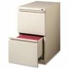 Brand new ⌛ Lorell 2-Drawer Mobile File Pedestal, LLR49529,15"W x 22.9"D x 27-3/4"H, Putty 🎁