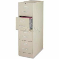 Best deal 🥰 Lorell® 4-Drawer Heavy Duty Vertical File Cabinet, 18"W x 26-1/2"D x 52"H, Putty 😉