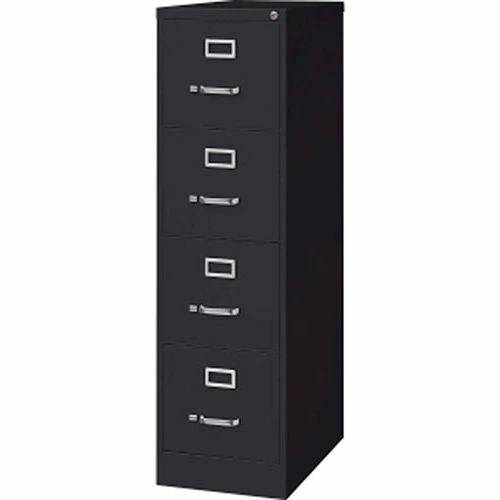 Discount ๐ฅฐ Lorell® 4-Drawer Heavy Duty Vertical File Cabinet, 15"W x 25"D x 52"H, Black ๐ - Image 3