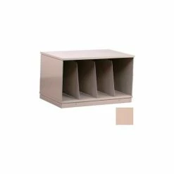 Budget 🛒 Stackbin® One-Shelf X-Ray Storage Cabinet, Beige 😉