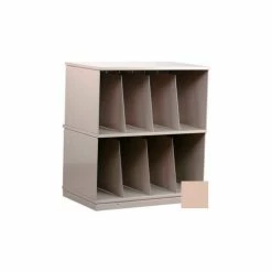 Best reviews of 🧨 Stackbin® Two-Shelf X-Ray Storage Cabinet, Beige 🔥