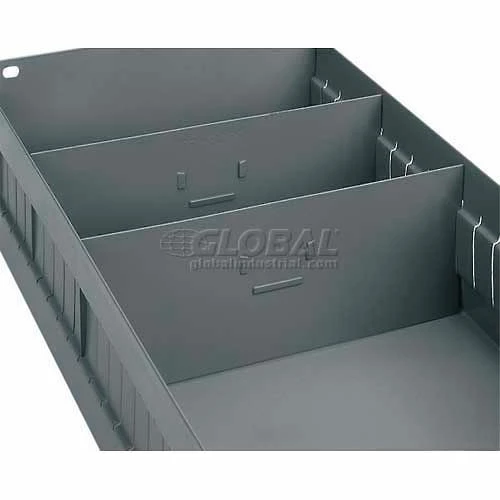 Outlet ๐ Tri-Boro Shelf Box Dividers 5", Dark Gray ๐