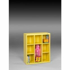 Coupon 🎁 Tennsco Cubby Cabinet CC-40-YEL - Welded 34-1/2"W x 13-1/2"D x 40"H SunFlower Yellow 🌟