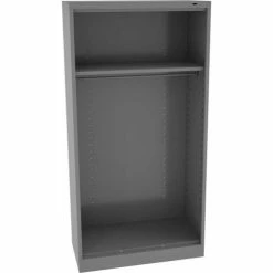 Buy 🎁 Tennsco Standard Welded Open Wardrobe Cabinet 36"W x 18"D x 72"H Medium Grey 🥰