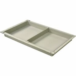 New 🎁 Harloff MedstorMax Flexmodul 2" Tray, w/1 Short Divider, Gray ⌛
