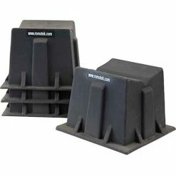Coupon 🥰 RomoTech Pontoon Caddies 82021615R - 17"L x "17"W x 13"H, Black - Price for Pack of 4 😍