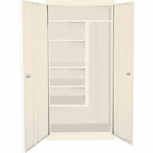 Buy โ๏ธ Steel Cabinets USA J-318-P Janitorial Cabinet Assembled 30x18x72 Putty ๐