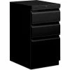 Discount 🧨 HON® Mobile Box/Box/File Pedestal, 15"W x 20"D x 28"H, Black ⭐