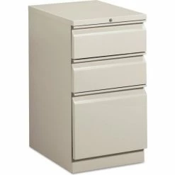 Flash Sale 🔔 HON® Mobile Box/Box/File Pedestal, 15"W x 20"D x 28"H, Gray 🥰