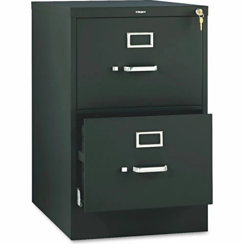 Deals ๐ HON® 510 Series Two-Drawer Full-Suspension File, Legal, 18.25"W x 25"D x 29"H, Black ๐