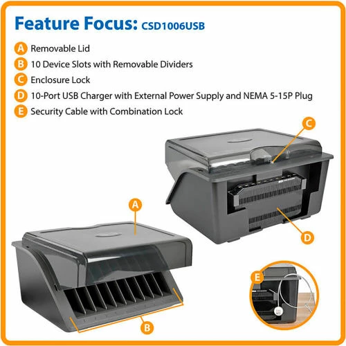 Best reviews of โจ Tripp Lite 10-Device Desktop USB Charging Station for Tablets, iPads and e-Readers ๐ - Image 12